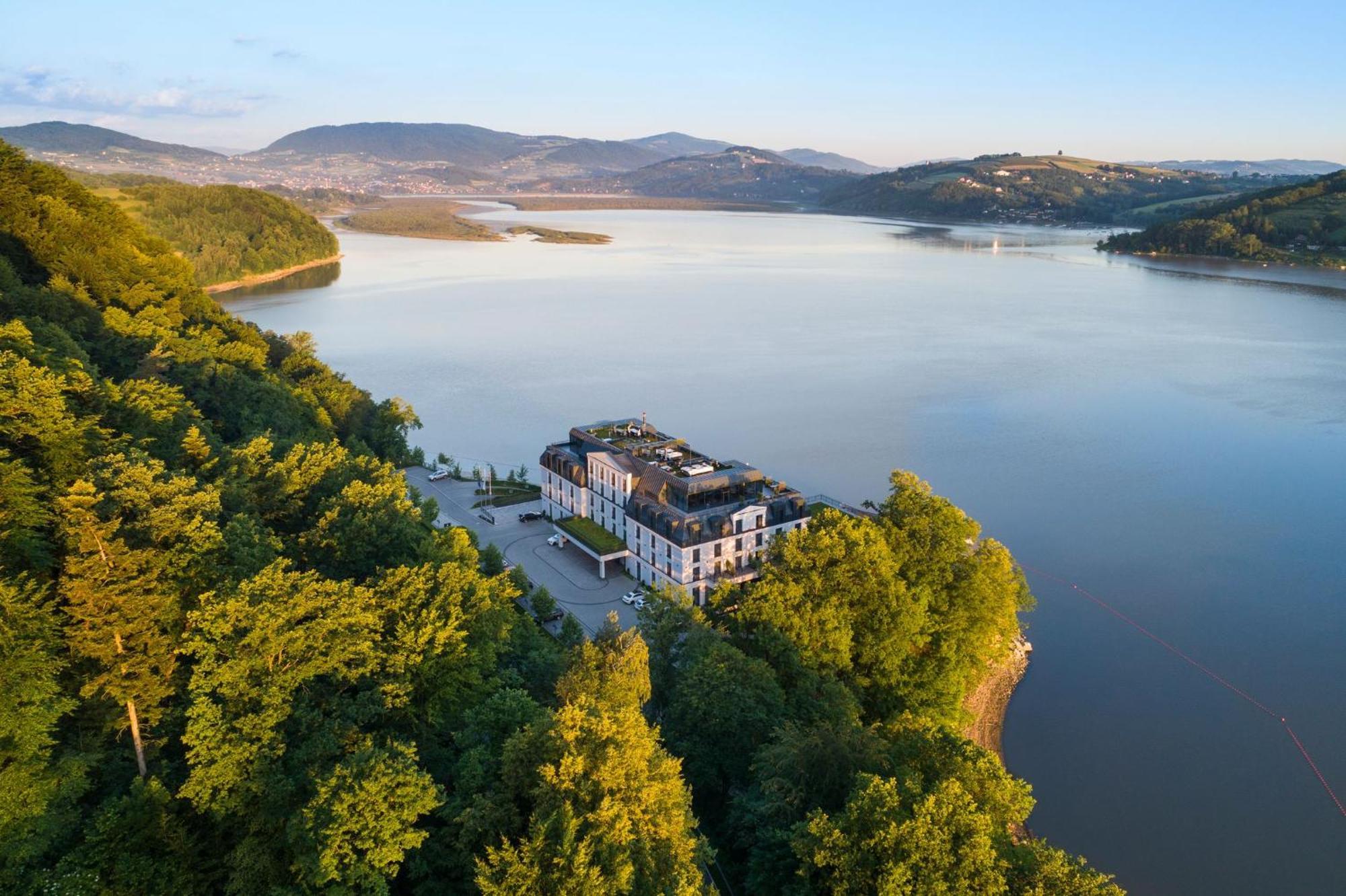 Heron Live Hotel Marina & Spa Gródek Nad Dunajcem エクステリア 写真