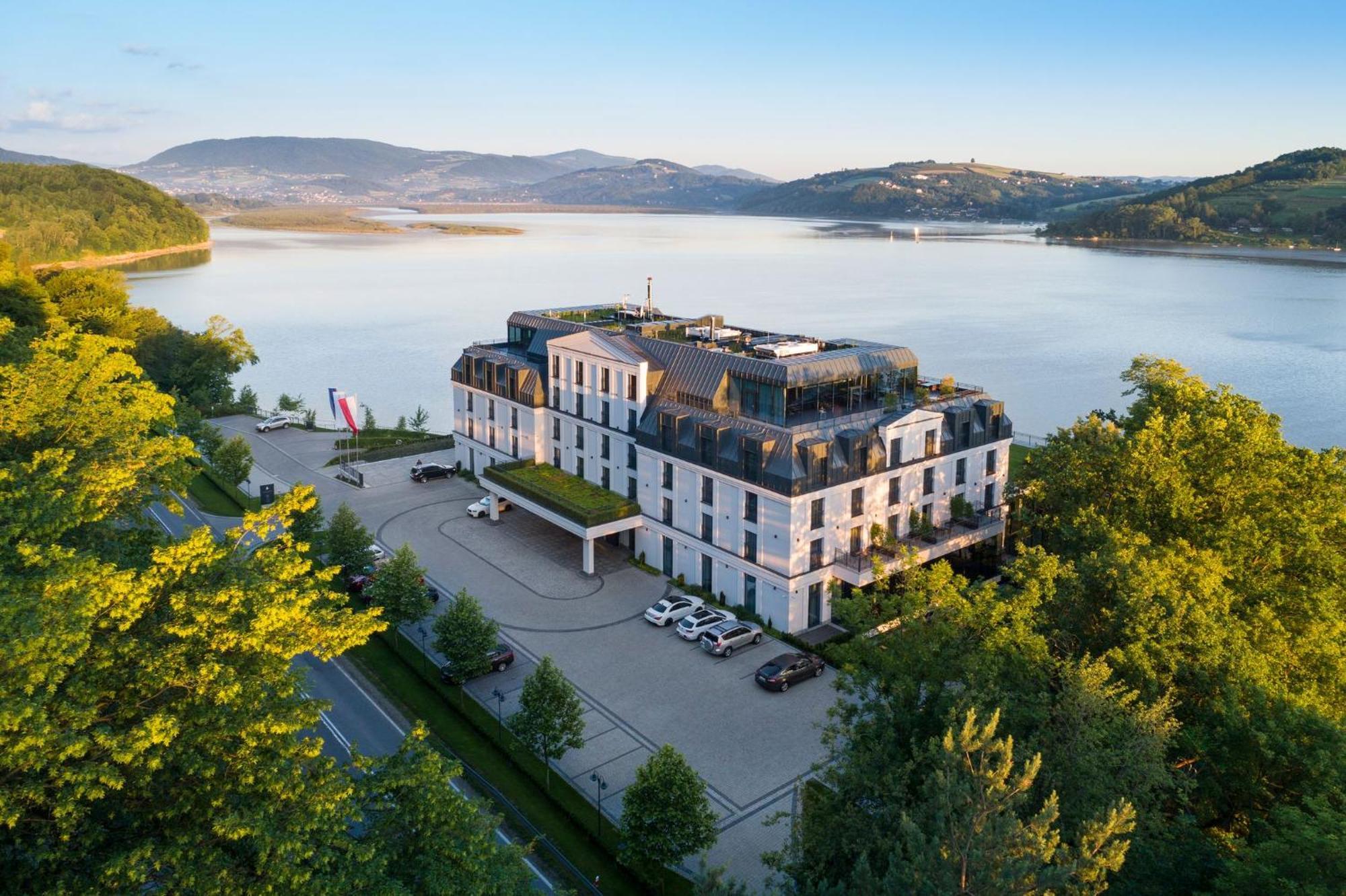 Heron Live Hotel Marina & Spa Gródek Nad Dunajcem エクステリア 写真